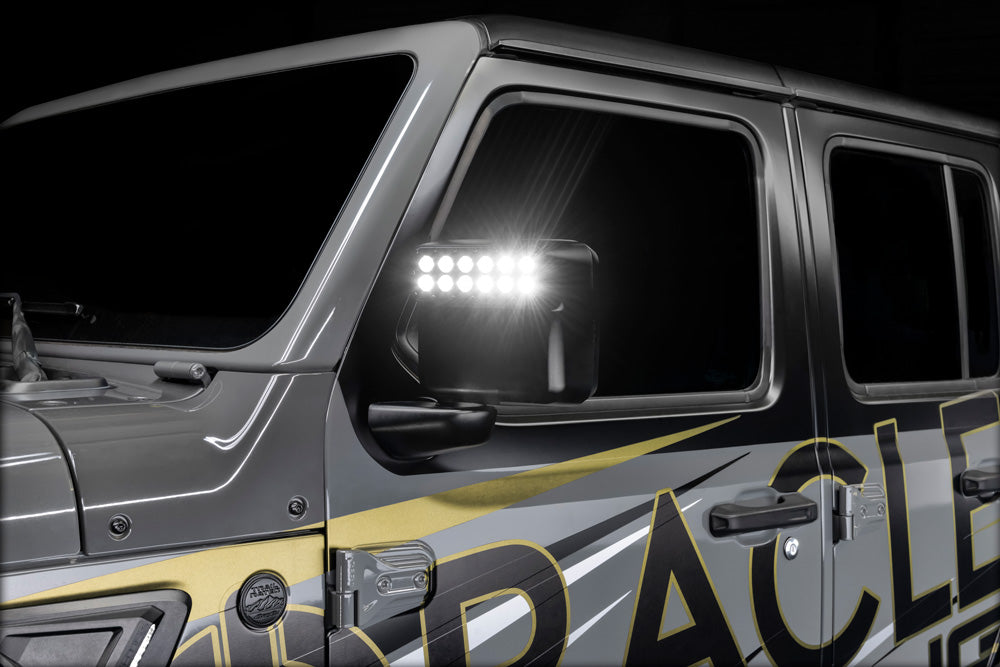 First Look! LED Off-Road Side Mirrors for Jeep Wrangler JL / Gladiator –  ORACLE Lighting