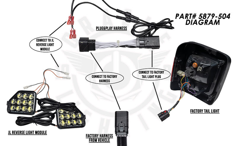 ORACLE Lighting Plug & Play Wiring Adapter for Jeep Wrangler JL / Glad –  Oracle Lighting Wholesale