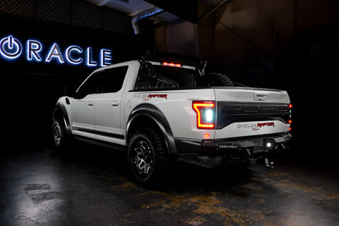 Oracle Lighting Ford F-150 taillights with reverse lights on