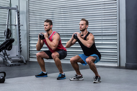 Formula 1 fitness requires squats