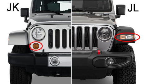 A diagram showing Is My Jeep a JK or a JL