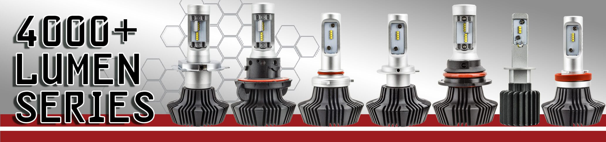 ORACLE Lighting H11 - 4,000+ Lumen LED Light Bulb Conversion Kit High/