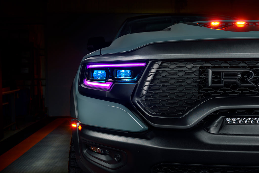 20192023 Ram 1500 ColorSHIFT® Headlight Demon Eye Kit LED Projector