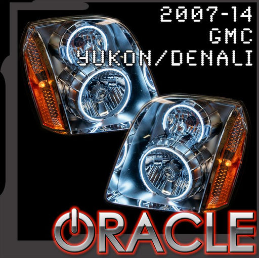 2007-2014 GMC Yukon Pre-Assembled Halo Headlights