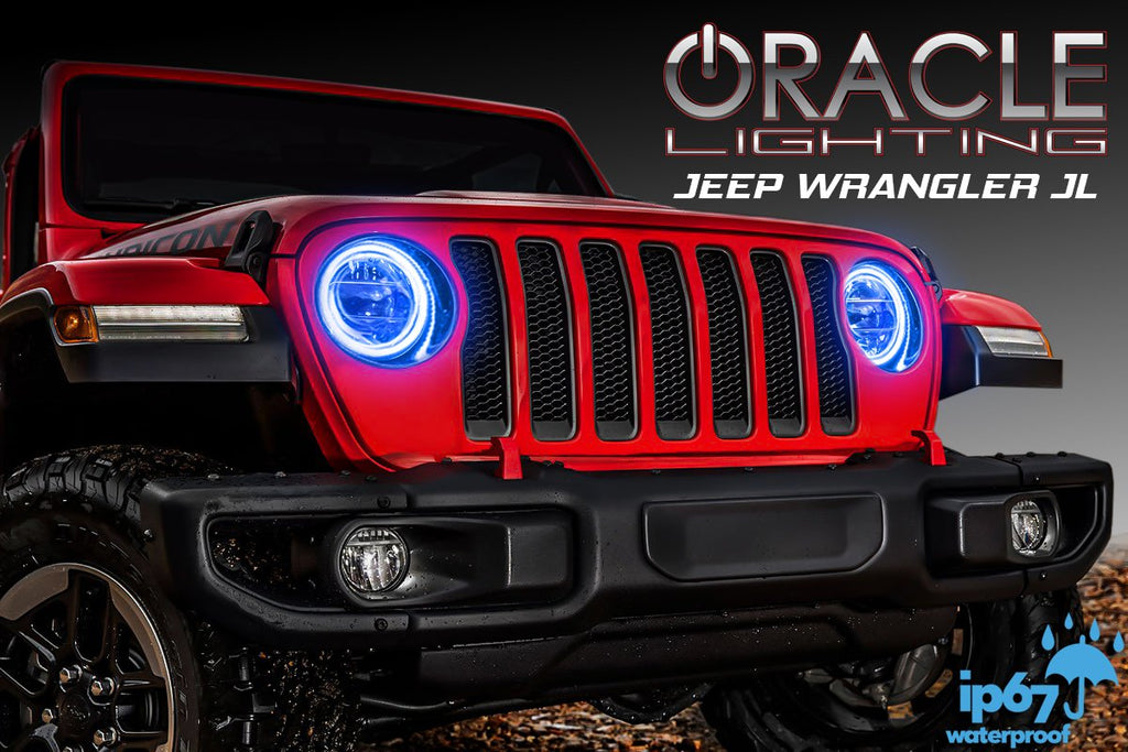 2018-2023 Jeep Wrangler JL Surface Mount Halo Kit | ORACLE Lighting