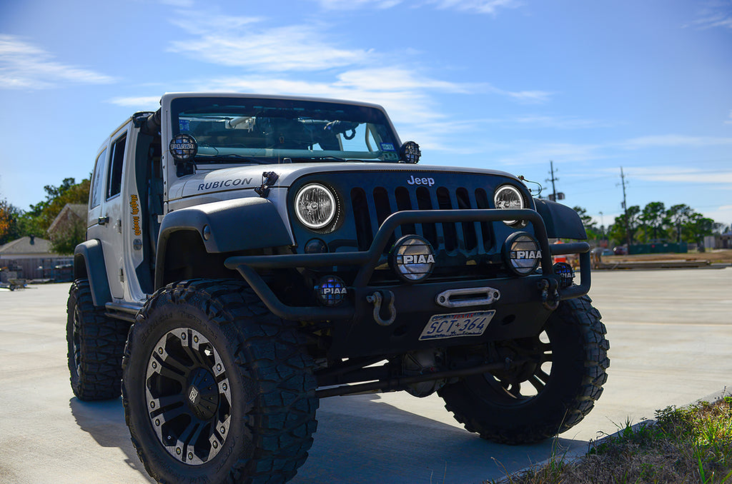 2007-2017 Jeep Wrangler JK LED Headlight Halo Kit | ORACLE Lighting