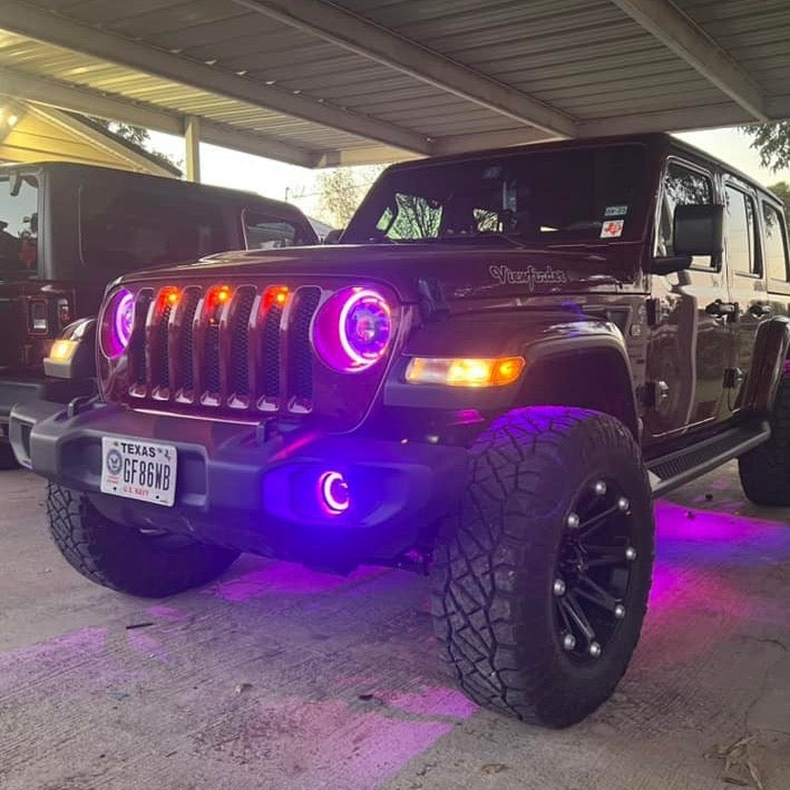 ORACLE Lighting Pre-Runner Style LED Grill Light Kit for Jeep Wrangler