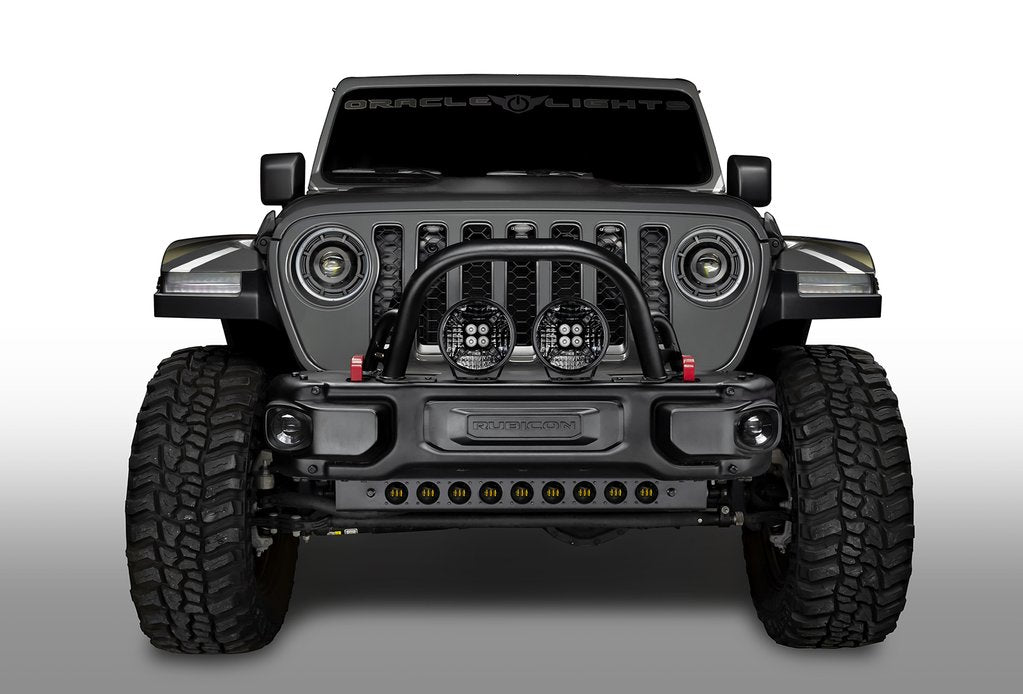Skid Plate with Integrated LED Emitters Jeep Wrangler | ORACLE Lighting