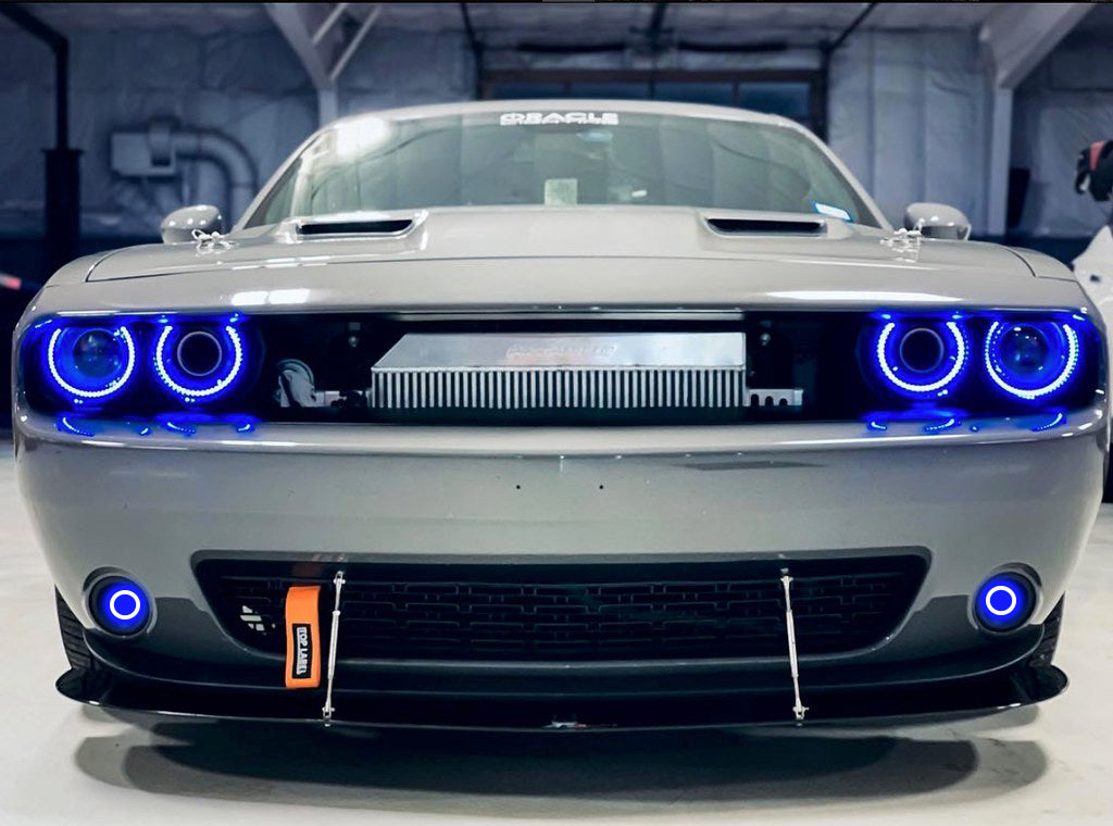 2015 challenger halo lights