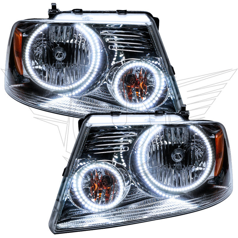 2005-2008 Ford F-150 Pre-Assembled Headlights - Chrome – ORACLE Lighting