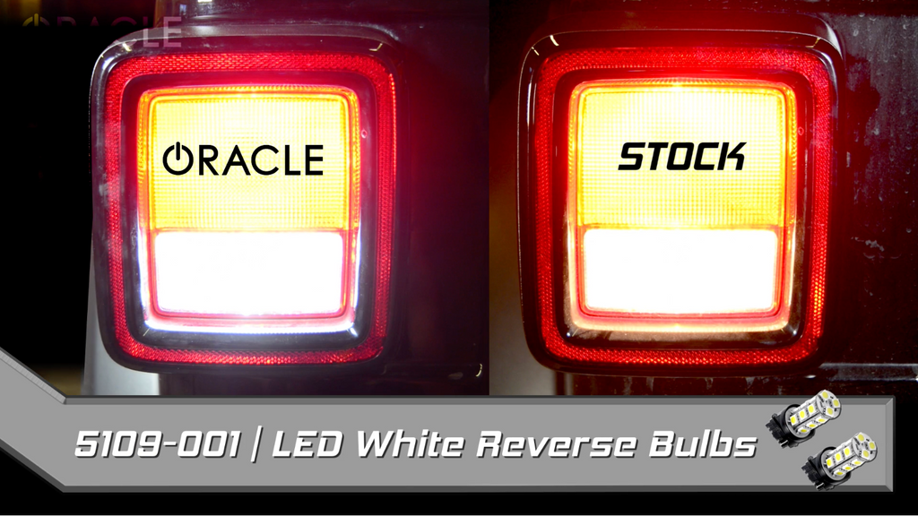ORACLE Lighting 2018-2023 Jeep Wrangler JL Reverse Light Bulb (Pair)