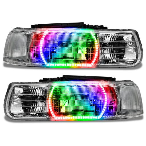 2016-2018 GMC Sierra ColorSHIFT® Headlight DRL Upgrade Kit