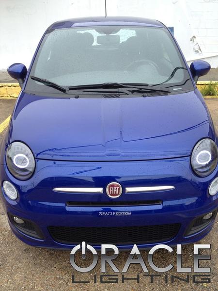 fiat 500 aftermarket headlights