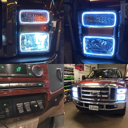 2011-2016 Ford F-250/F-350 Super Duty ORACLE ColorSHIFT Headlight