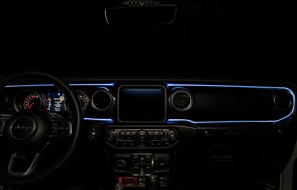 Jeep Wrangler JL/Gladiator JT ColorSHIFT® Fiber Optic LED Interior Kit |  ORACLE Lighting