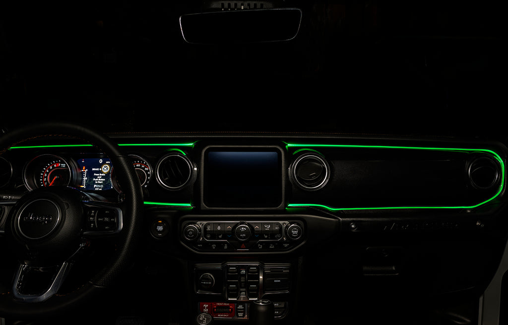 Jeep Wrangler JL/Gladiator JT ColorSHIFT® Fiber Optic LED Interior Kit |  ORACLE Lighting