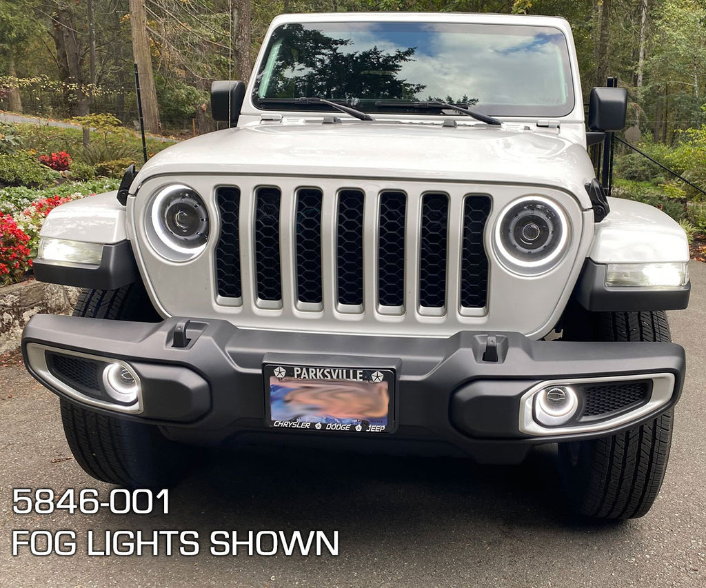 Jeep Wrangler JK/JL & Gladiator JT High Performance 20W LED Fog Lights |  ORACLE Lighting