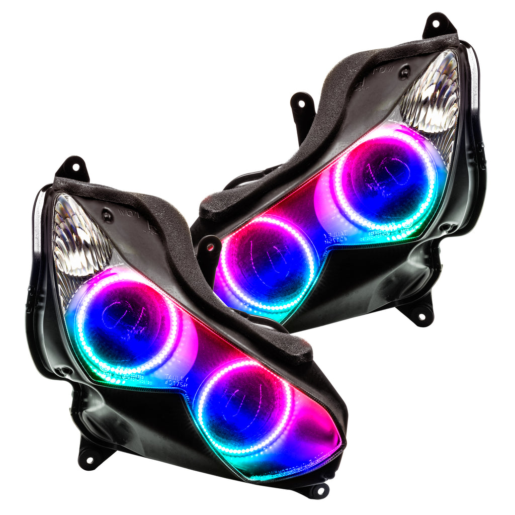 zx14 halo headlights