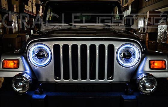 Actualizar 112+ imagen 2002 jeep wrangler halo headlights