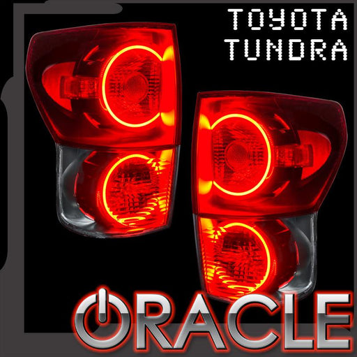 2007-2013 Toyota Tundra Pre-Assembled Halo Headlights - Black