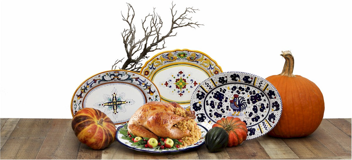 Deruta Turkey Platters