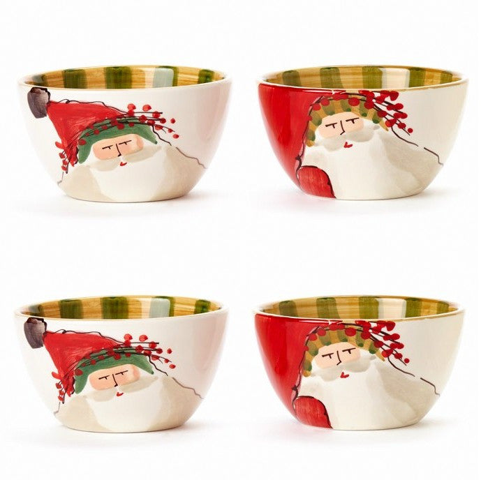 vietri old st.nick assorted condiment bowl set of