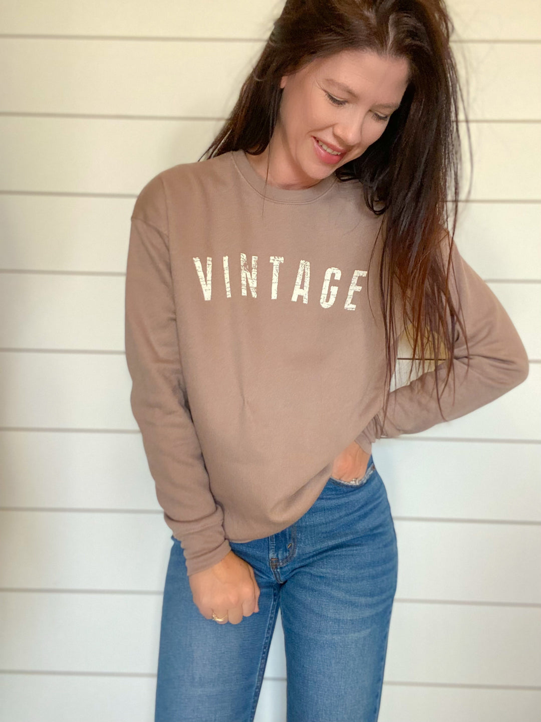 Stone Vintage Sweatshirt – Nolee Boutique