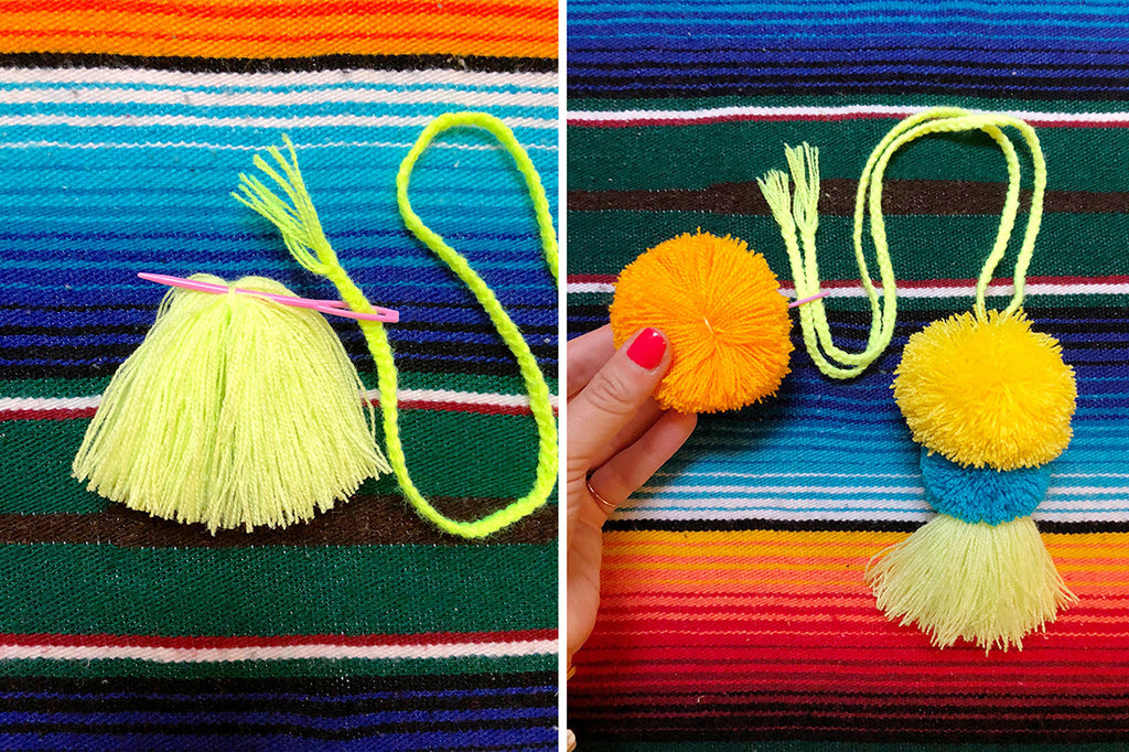 DIY Pom Pom & Tassel Garland with Fancy Tiger Crafts