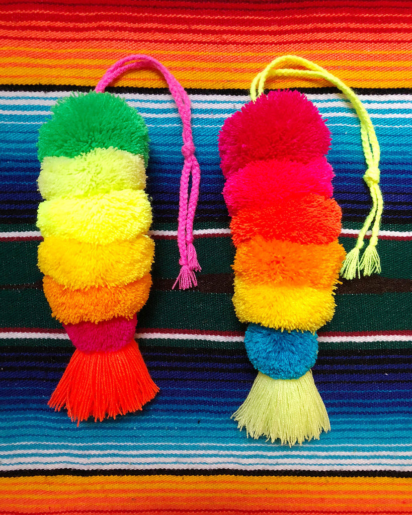 DIY Collaboration with Marisa Morrison of The Neon Tea Party for Artelexia — Mexican Pom Pom Charms