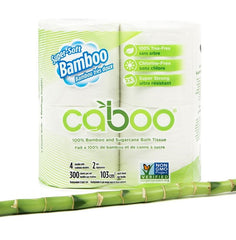 Caboo Non-GMO Bamboo and Sugar Cane Pulp Toilet Paper Zero Waste Chilliwack