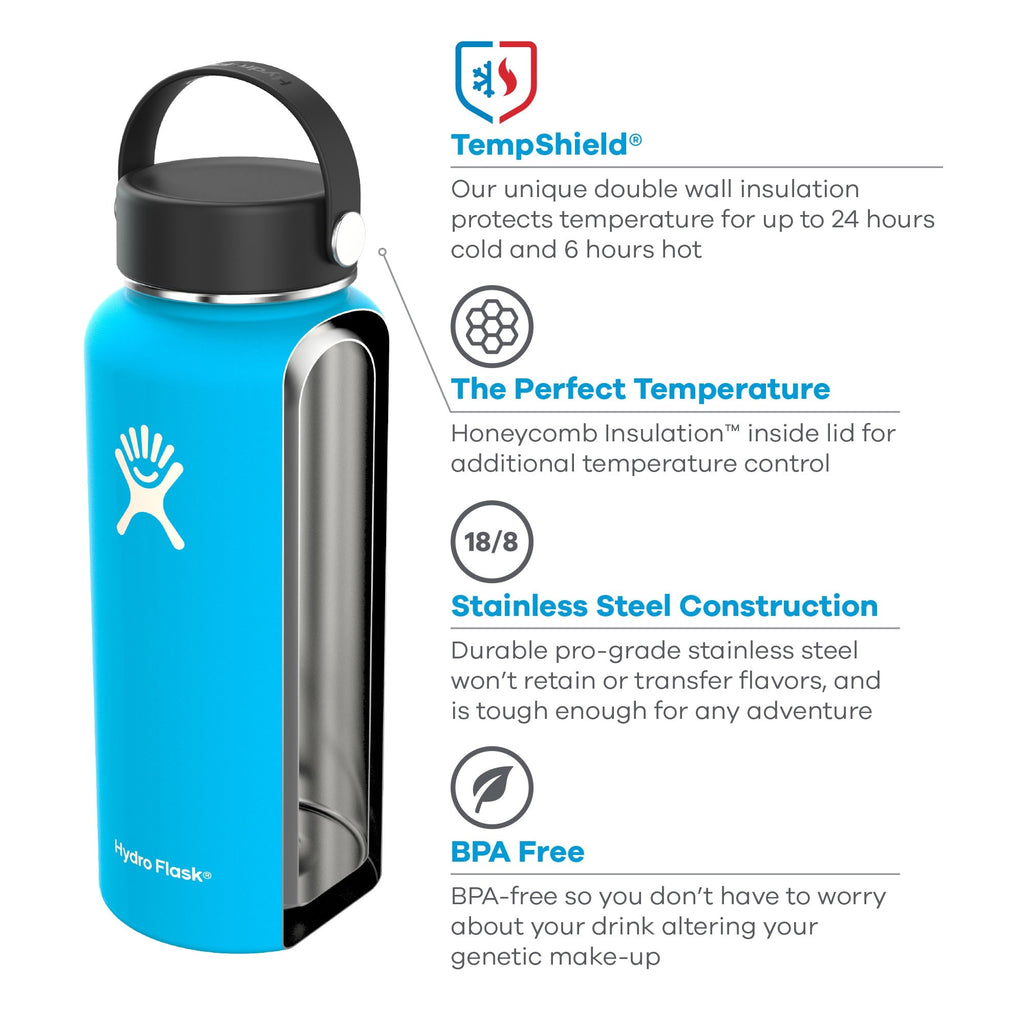 hydro flask stainless steel water bottle