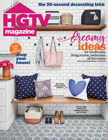 Bon Ton Studio featured in HGTV Magazine