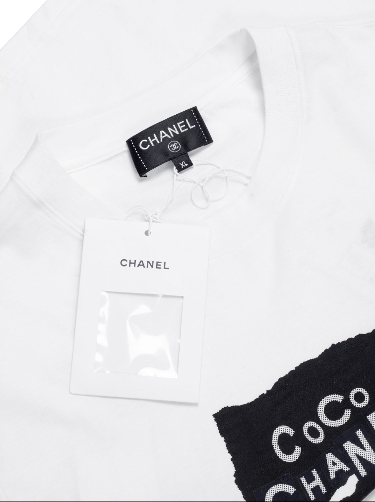 Chanel 2019 White Shirt Runway Piece NEW 36FR  Clothes Top outfits Chanel  shirt