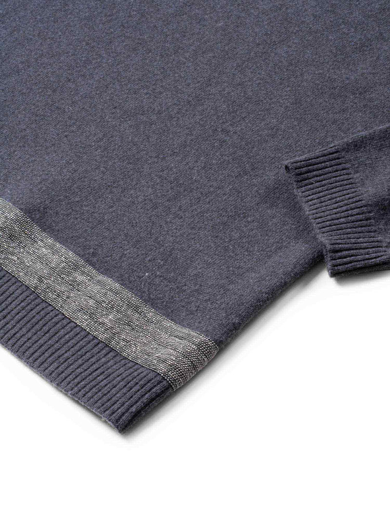 Fabiana Filippi Cashmere Monili Sweater Grey-designer resale