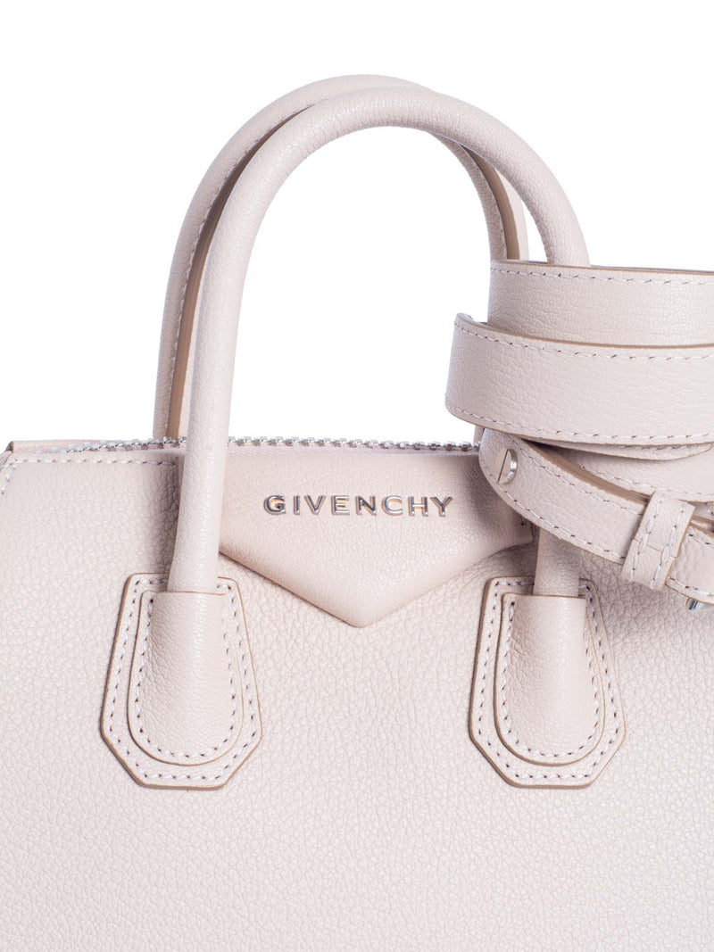 Givenchy Pebbled Leather Small Antigona Bag Pink