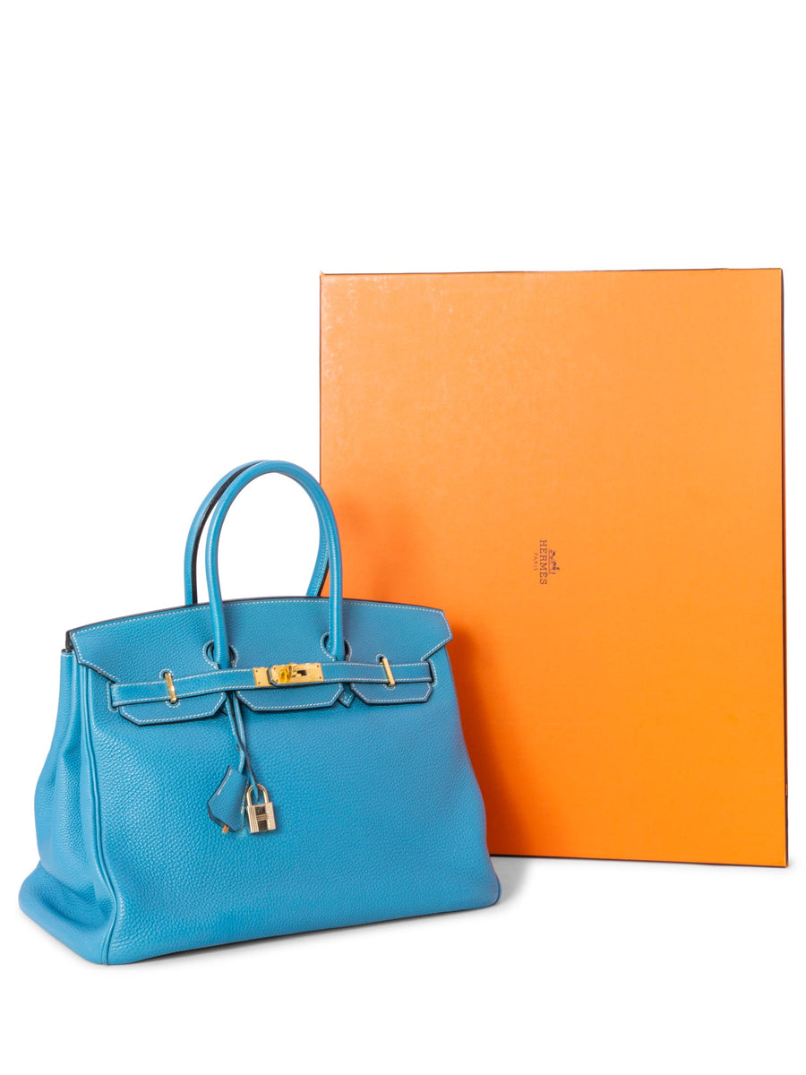Hermes Birkin Bag 35 Togo Orange Women's Handbag | lupon.gov.ph