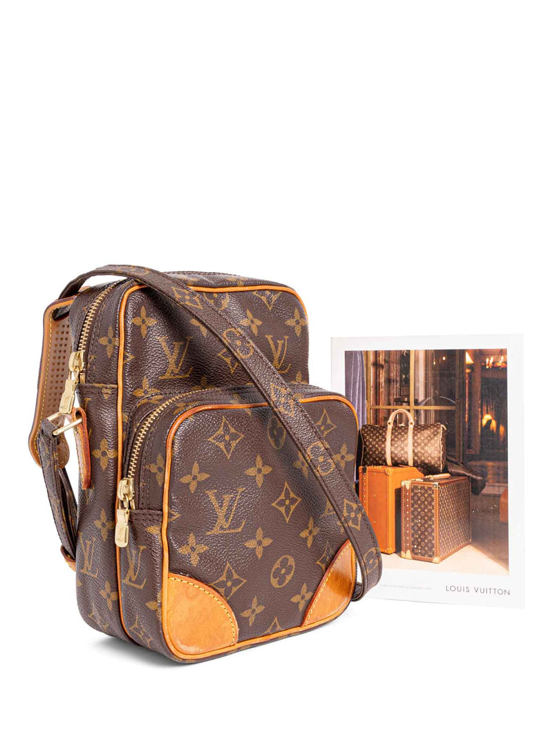 Louis Vuitton M51253 Vintage Monogram Canvas Cartouchiere MM Bag (SL0970) -  The Attic Place