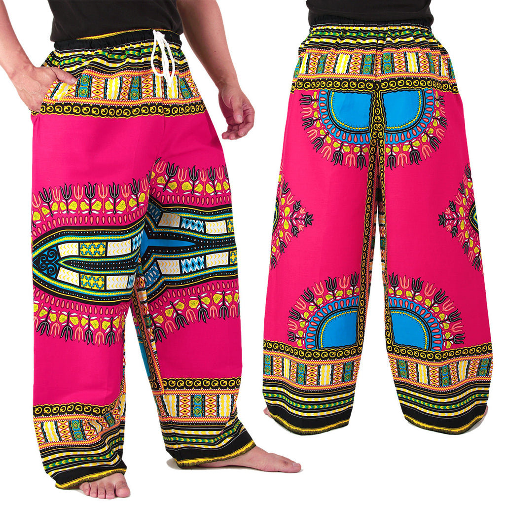 Pink African Dashiki Pants – DashikiKiss