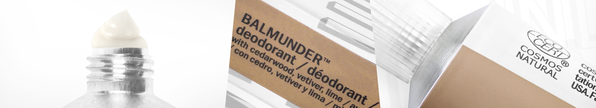 Hurraw! Cedarwood Vetiver Lime BALMUNDER deodorant