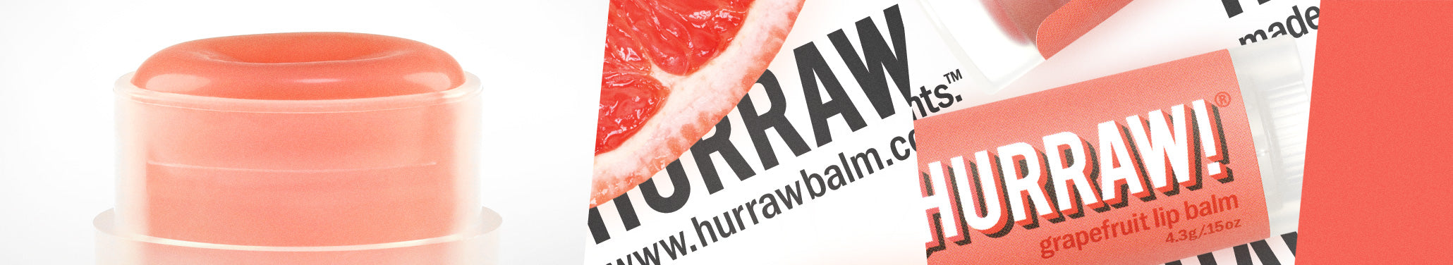 Hurraw! Grapefruit Lip Balm