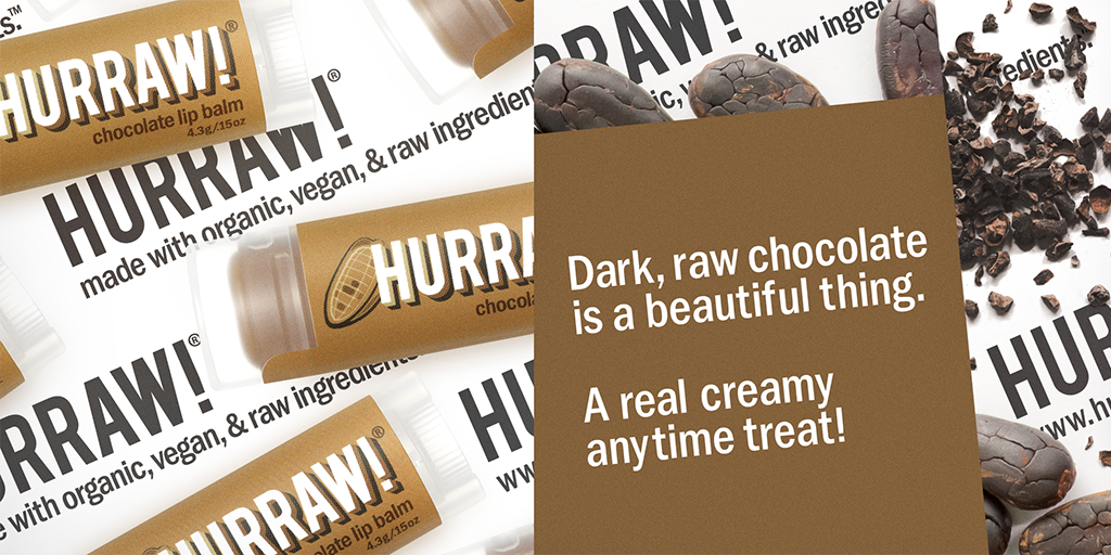 Hurraw! Chocolate Lip Balm