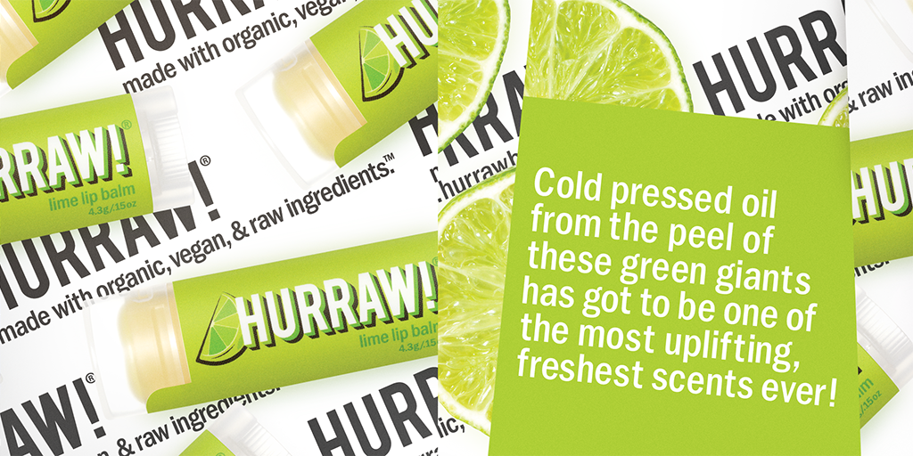 Hurraw! Lime Lip Balm