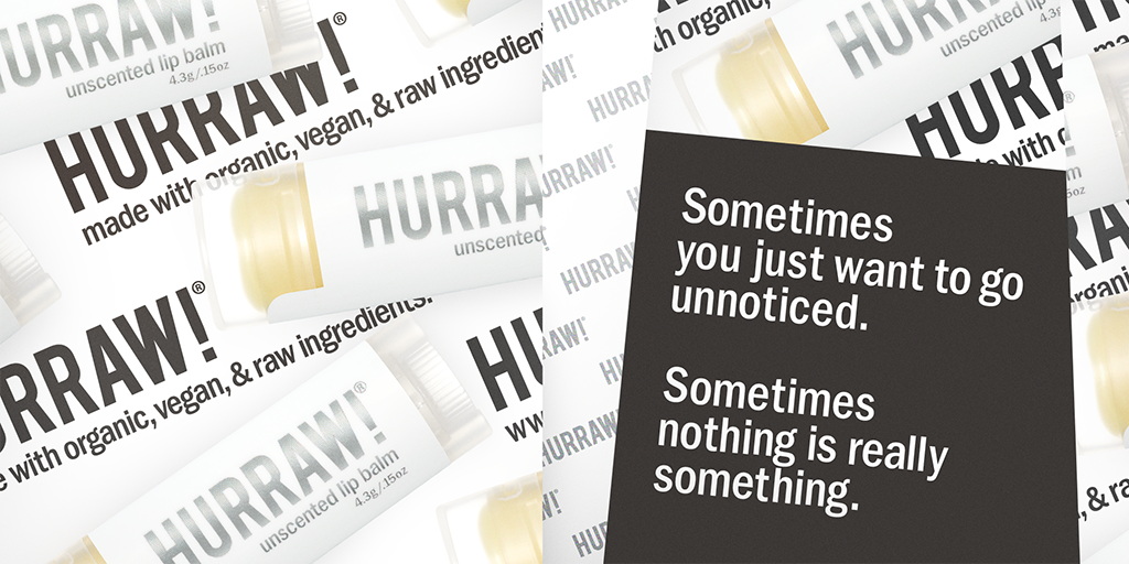 Hurraw! Unscented Lip Balm