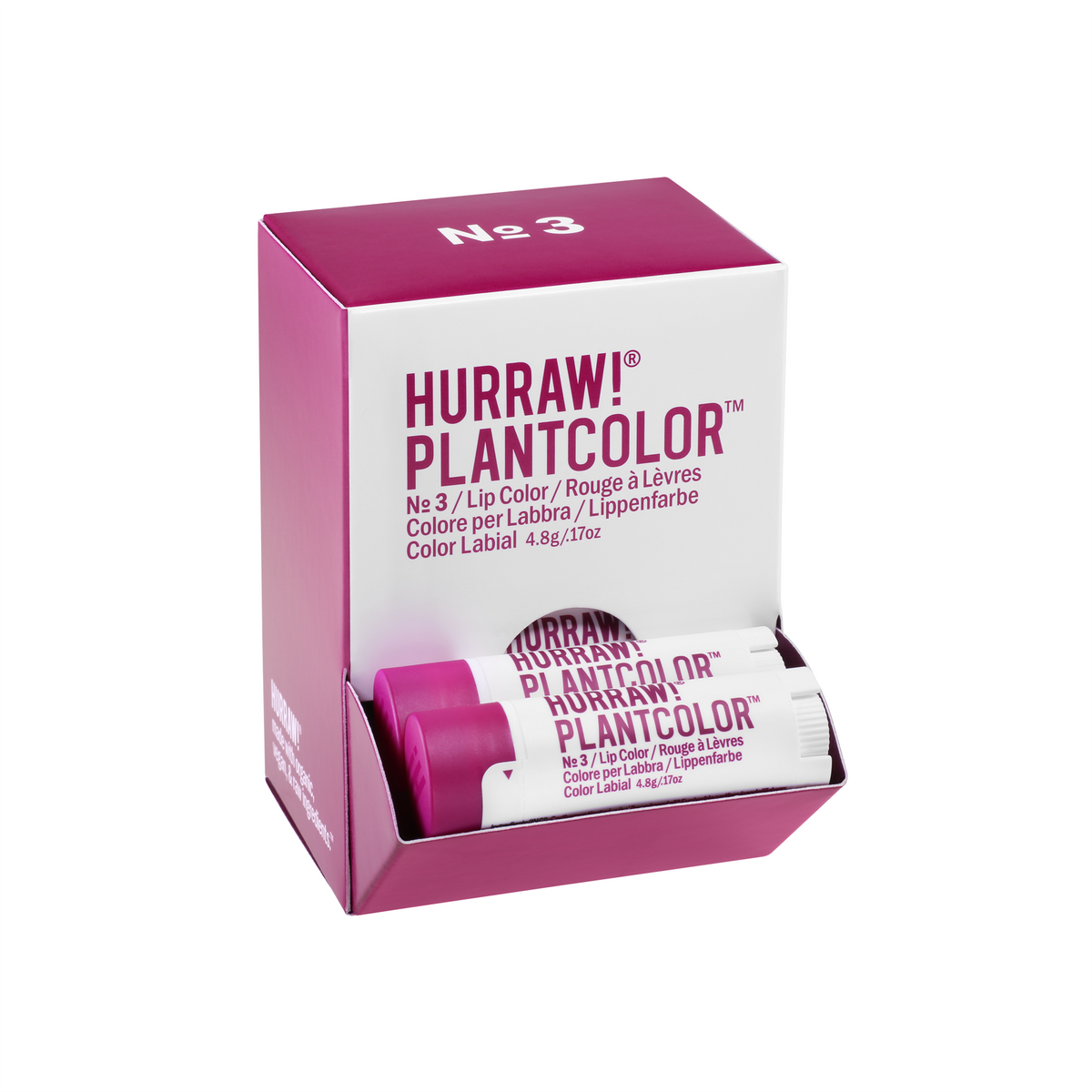 * 24-pack PLANTCOLOR™ Lip Colors