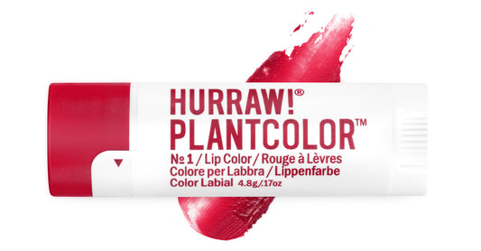 Bálsamo labial natural con color Plantcolor nº1, de Hurraw