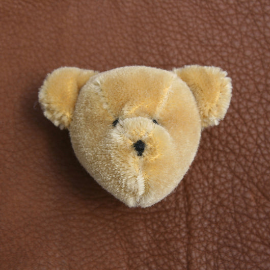stuffed bear head