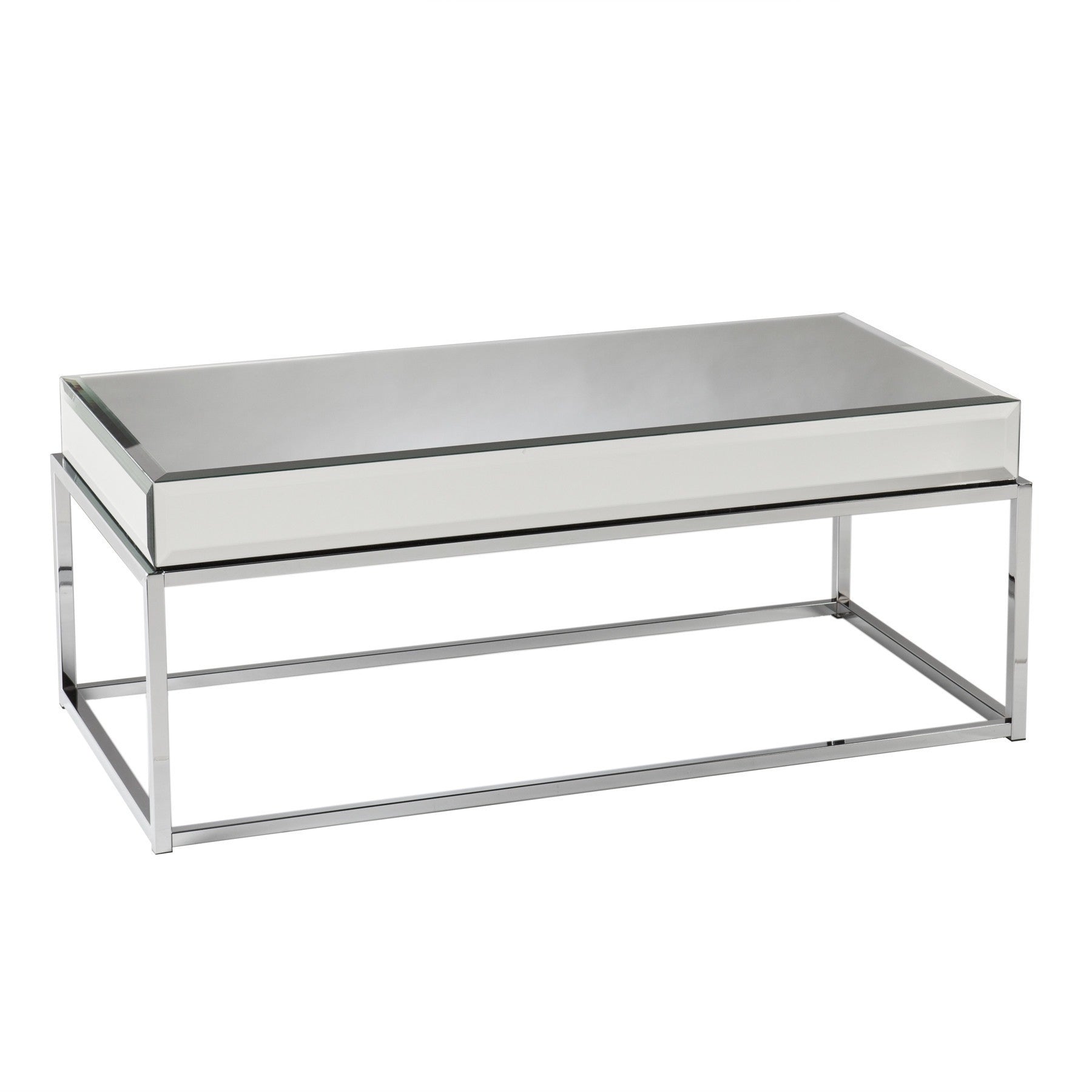 Kyla Mirrored Coffee Table By Wildon Home Coffee Table Direct