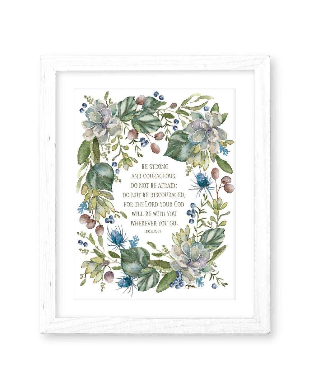 Joshua 1:9 | Do Not Be Afraid Print
