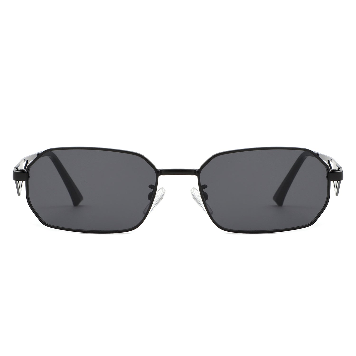 HJ2078 - Rectangle Retro Narrow Geometric Square Wholesale Sunglasses