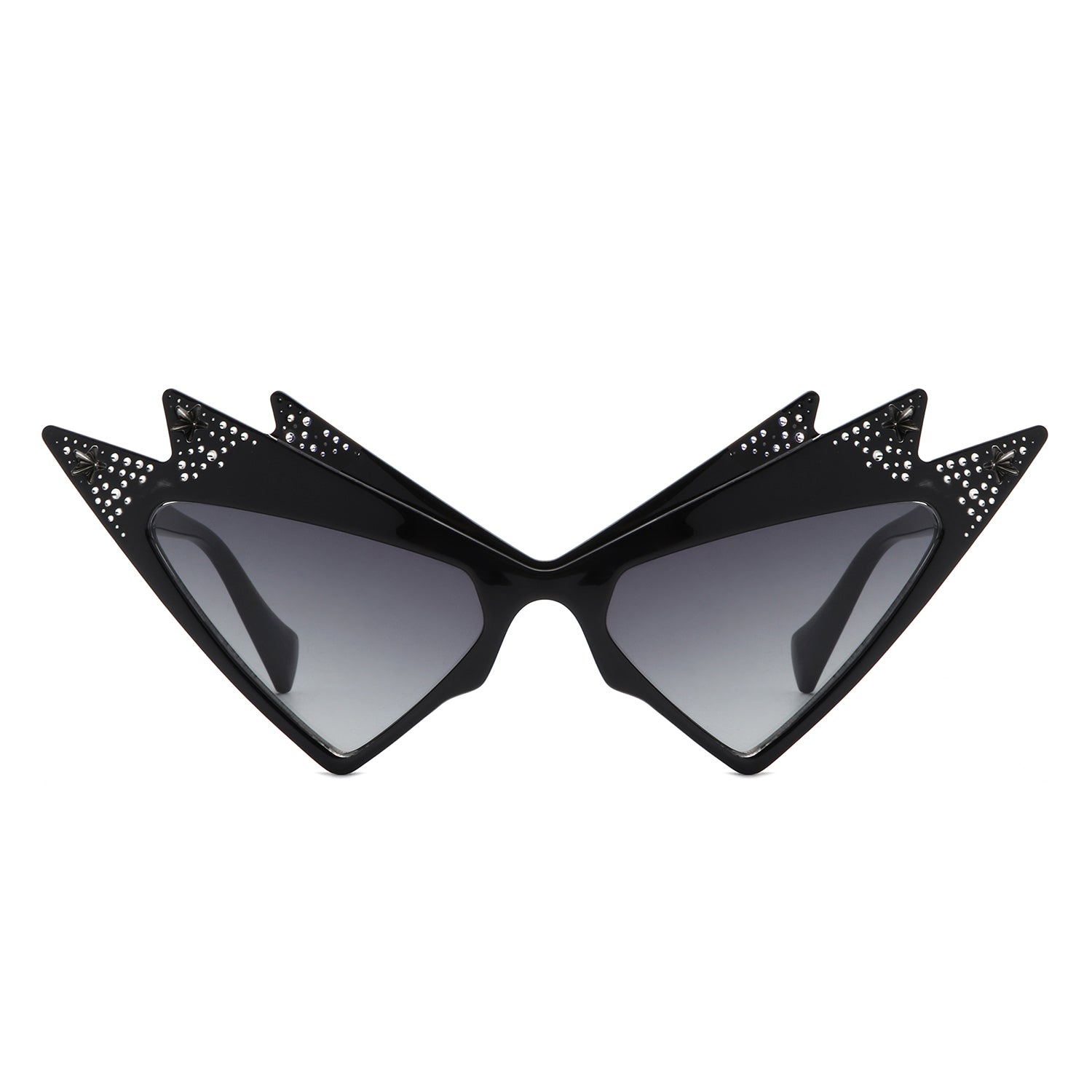 S1217 - Futuristic Triangle Irregular FASHION Cat eye Wholesale SUNGLASSES